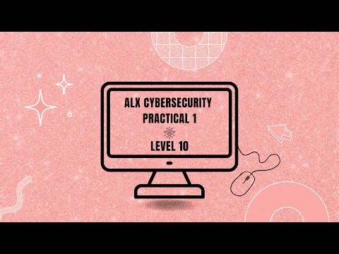 ALX Africa Cybersecurity Practical 1 Level 10