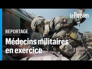 Exercise "MASCAL": how the French army treats its wounded in the heat of battle