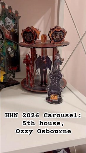 HHN 2026 Carousel: 5th house, Ozzy Osbourne