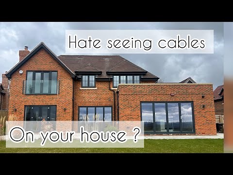 How to hide cables on your house