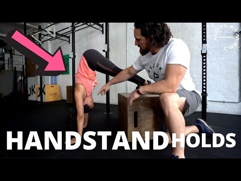 How To Get Better At HANDSTANDS | Handstand Hold Progressions (CrossFit)