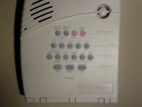 Delta Security online, GE Simon 3 Security System, Arm, Disarm, Arm with by pass and the chime mode