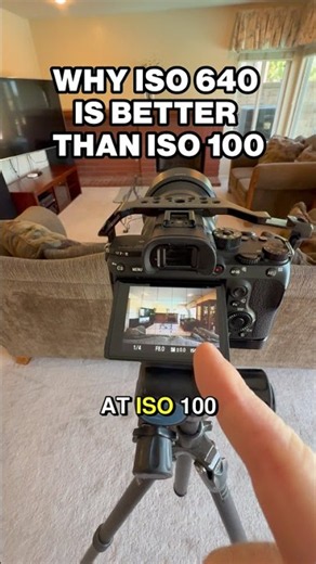Why ISO 640 is BETTER than ISO 100 #realestate #photography #free #shotlist