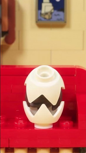LEGO Hatching Egg Surprise! STOP MOTION #shorts | Billy Bricks