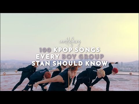 100 boy group songs everyone should know