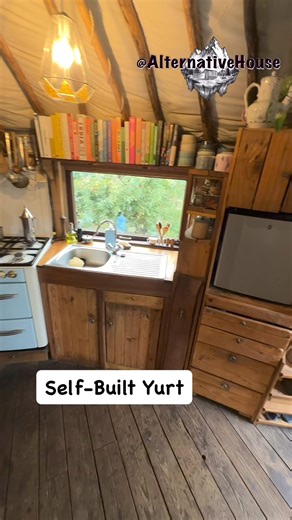 38K views · 752 reactions | DIY Yurt #tinyhome #tinyhouse | Alternativehouse | Facebook