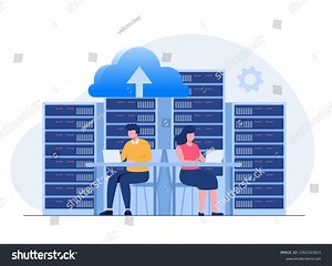 Data Server Web Concept Storage Technology Stock Vector (Royalty Free) 2261503615 | Shutterstock