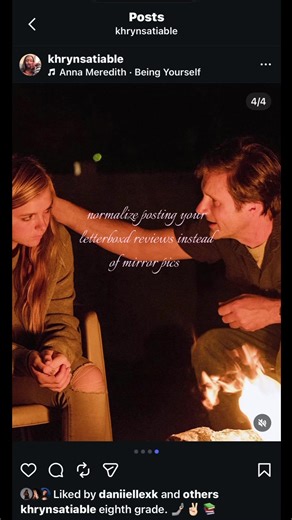 Normalize Sharing Letterboxd Reviews Over Mirror Pics