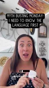 Must Speak the Language