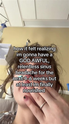 the bridle headache is BRUTAL but im so grateful for nutrition (and also knowing my time with the nose hose and bridle will be short!) A WIN IS A WIN! #njtube#malnutritionawareness