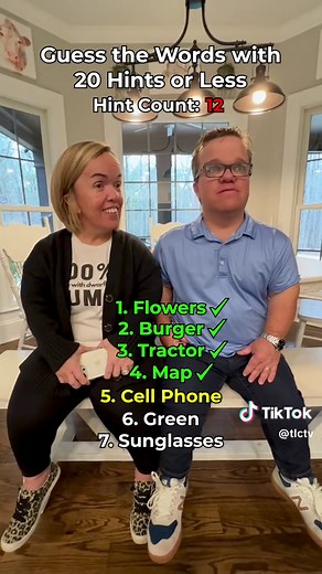 7 Little Johnstons Baby Word Game Challenge