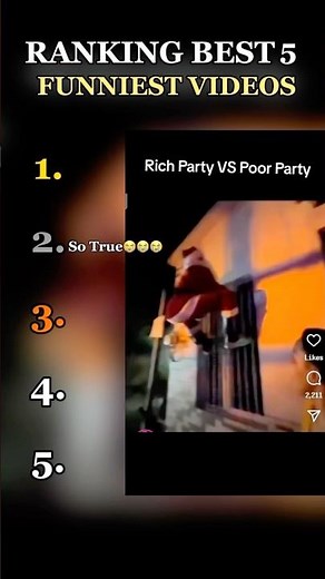“Ranking the Top 5 Funniest Videos of All Time 😂#shorts