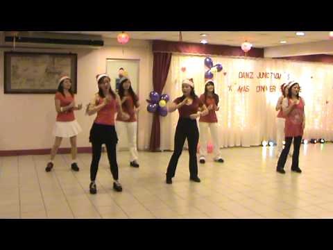 Feliz Navidad - Modified Line Dance Performance
