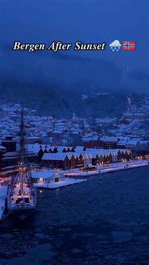 Bergen, Norway 🌇🇳🇴 #shorts #norway #bergen #travel #explore