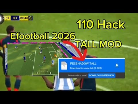 eFootball 2026 MOBILE BOY HLESİ! ⬆️ | 64-BIT VIP MOD MENU (No Crash & Anti-Ban)