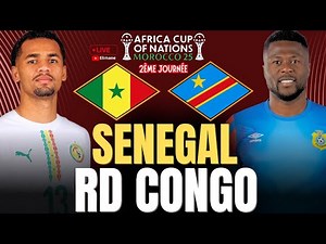 🔴🇸🇳🇨🇩 SÉNÉGAL – RDC LIVE | OBJECTIF VICTOIRE ET HUITIÈMES DE FINALE POUR LES LIONS | CAN 2025
