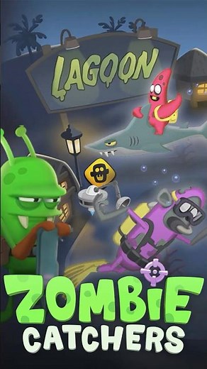 Catching Underwater Zombies in the Lagoon! 🧟‍♂️🦈 | Zombie Catchers
