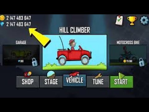 How to get unlimited Coins and Diamonds in Hill Climb Racing on windows