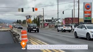 ⚠️Heads up Post Falls⚠️ ITD will close the intersection of State Highway 41 and Mullan Avenue as well as the I-90 westbound off-ramp Friday night (Oct. 25). Here's what to expect: 🚧The westbound off-ramp at the I-90/SH-41 Interchange (exit 7) will be closed from 9 p.m. to 6 a.m. 🚦The SH-41 and Mullan Avenue intersection will be closed from 9 p.m. to 6 a.m. 🛣️Westbound I-90 will have a single lane closure from 8 p.m. to 5 a.m. 🚗 Detours will be in place. 🔗For more information and detour rout