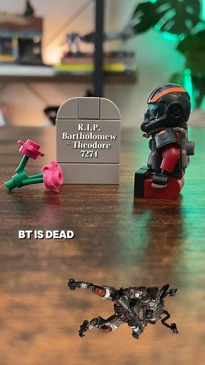 FinCantBuild on Instagram: "Lego Titanfall 2 BT-7274 Olive green was a mistake #lego #fallout #falloutcommunity #legoinstagram"