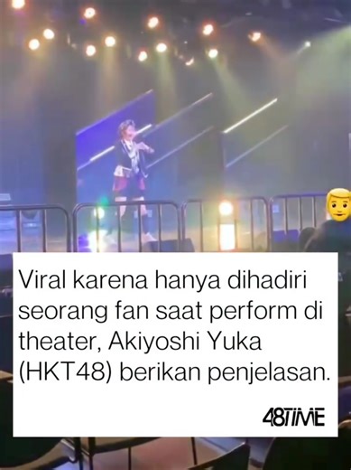 Pada 1 Maret lalu, Akiyoshi Yuka (HKT48) mengunggah sebuah video yang mendadak viral di X dan jadi bahan perbincangan. Video tersebut menampilkan dirinya tengah perform lagu