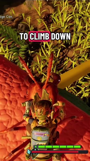 How to survive a big jump in grounded 2. #gaming #foryoupage #grounded2 #openworld #CapCut