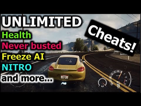 Need for Speed Rivals - Cheats | Unlimited NITRO, Never busted and more