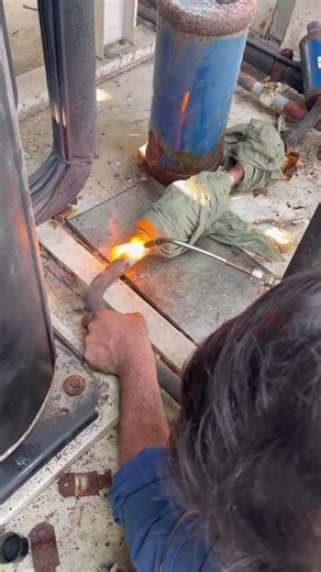 Filter dryer replacing of package ac unit #hvactechnician