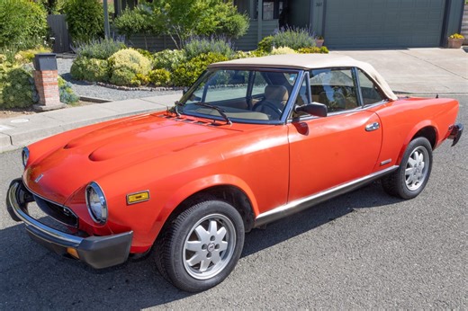 No Reserve: 30-Years-Owned 1985.5 Pininfarina Spider Europa