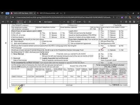 2025 VITA Advanced Scenario 7 using 2024 Practice Lab