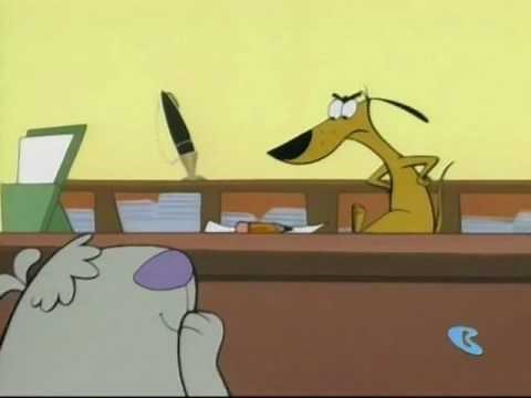2 stupid dogs,post office funny scene.avi