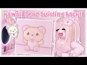 adopt me kawaii korilakuma bear building hack!! 💗 roblox