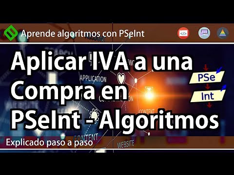 🔷 Calcular TOTAL COMPRA en PSeInt con IVA y DESCUENTO | Calcular IVA y Total de PRODUCTO en PSeInt 💡