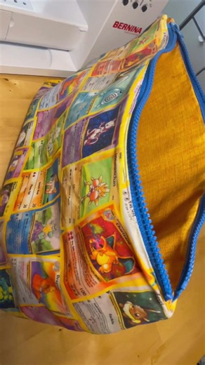 Pokémon Kulturbeutel #nähen #pokemon #selfmadevideo