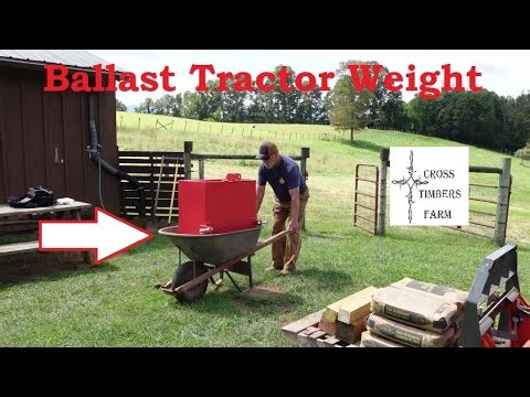 Adding Weight To Our Kubota L3200 Tractor