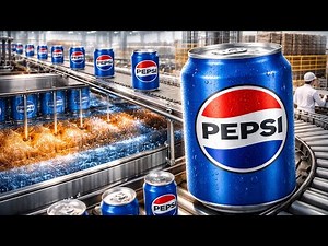 Inside the Pepsi Factory – How Millions of Cans Are Made Daily