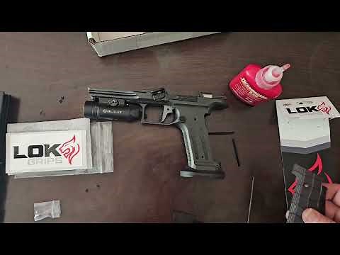 Lok grips for Walther PDP steel frame full size