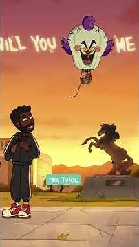 It would have been free to NOT make the balloon look like a creepy clown 🤡 Amphibia Shorts