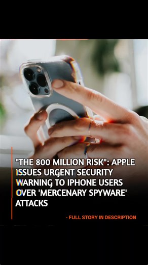 NewsTigo on Instagram: ""If you are using an iPhone 11 or newer, and you haven't updated your software this week, your personal data is officially in the line of fire." As of January 14, 2026, Apple and the US government have issued a "stark and rare" warning to millions of iPhone users worldwide. The tech giant has confirmed that "extremely sophisticated" mercenary spyware attacks are actively targeting vulnerabilities in older versions of iOS. Despite the release of a critical patch, data reve