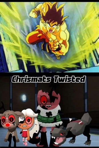 FSSJ Goku Vs. ALL TWISTEDS Dw #roblox #edit #memes #dragonball #dbz #dandysworld #dw kkkkkkk