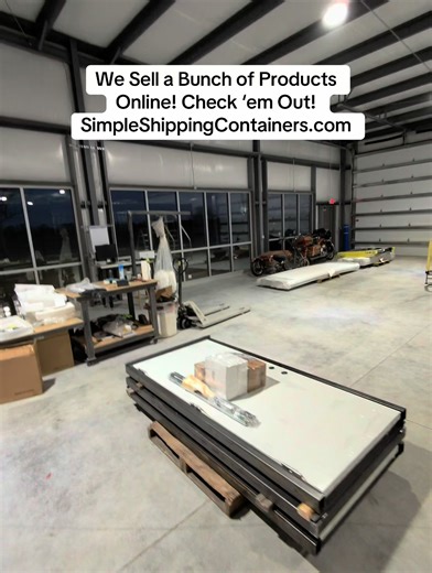 We Sell a Bunch of Products Online! Check ‘em Out! SimpleShippingContainers.com