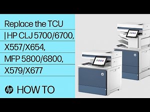 HP Color LaserJet Enterprise X57945, X654, X677 - Replace the toner collection unit (TCU) | HP® Support