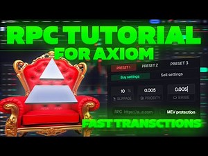 How to setup RPC Node for Axiom (FREE Solana)