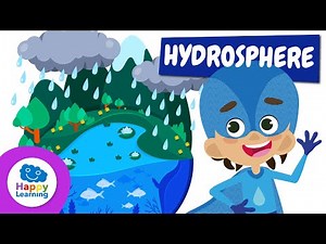 💧🌍 What Is the HYDROSPHERE? | Educational Videos for Children | ‪@HappyLearningENG‬