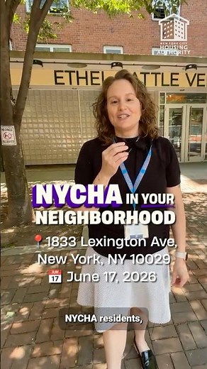 📣 NYCHA in Your Neighborhood is coming to Manhattan!