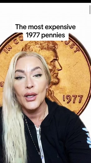 The most expensive 1977 pennies … #wheatstoshields #coincollecting #1977 #penny