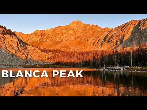 Blanca Peak Hike - Lake Como to Blanca Peak Summit in the Sangre De Cristo Wilderness of Colorado