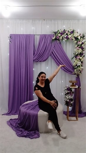 299K views · 15K reactions | Decoração Encantadora  Cenário Instagramavel Arco com Flores Lilás e Cortinario com Luzes LED para Aniversários e Festas #decoração #festa #decor #flores #casamento #marriage #diy #cenario #cenarioparafotos #cenarioinstagramavel #aniversario #dicasdecoracao #decoracaolilas | Decoração de Festa Eventos Dicas | Facebook