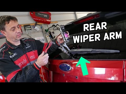 REAR WINDOW WIPER ARM REMOVAL REPLACEMENT FORD EDGE, LINCOLN MKX