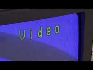 Sanyo 19" CRT TV overview and test